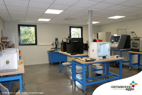 Vue d'ensemble du FabLab